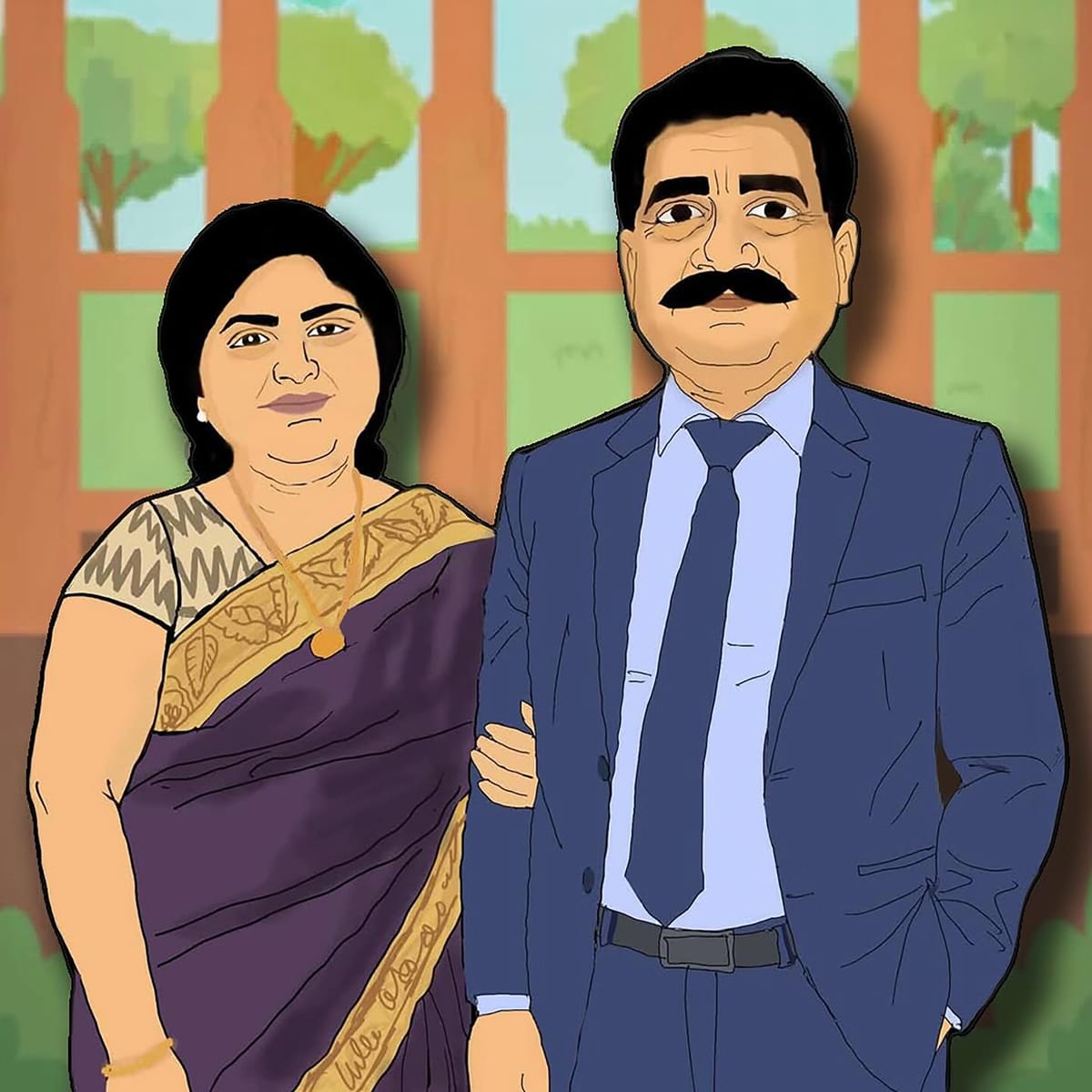 Professional Couple Portrait